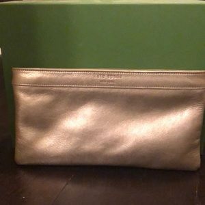 Kate Spade Gold Clutch